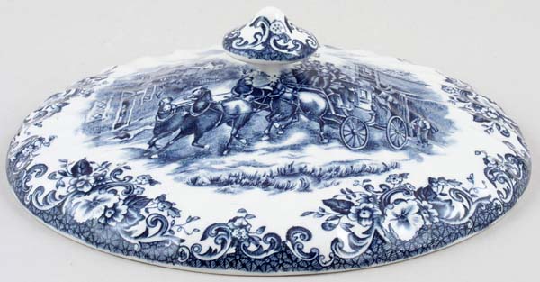 Vegetable Dish Lid c1970s
